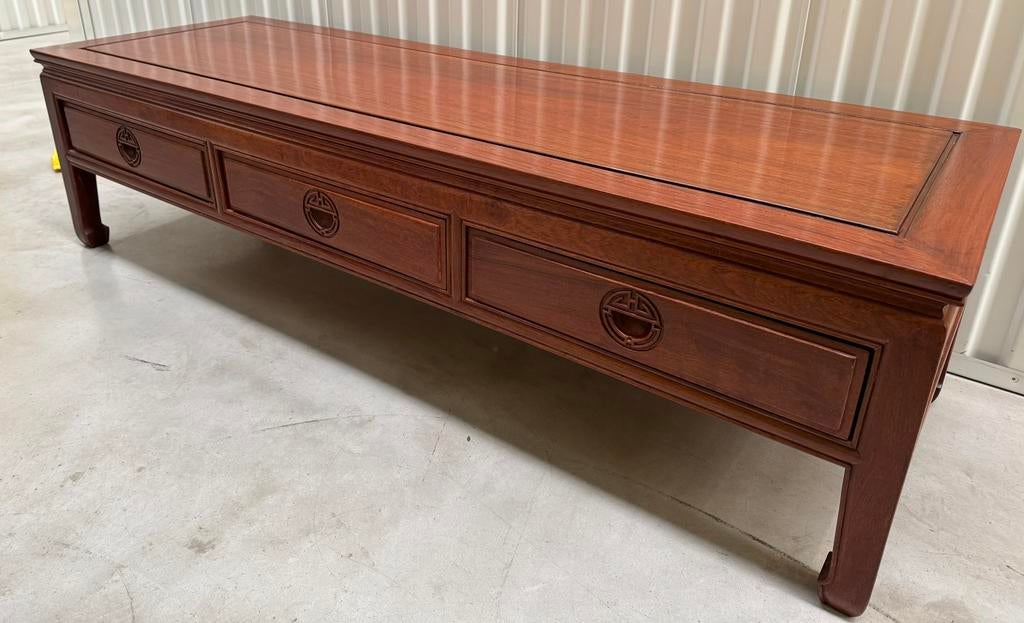 Oosterse Salontafel Rosewood, Ophalen, Gebruikt