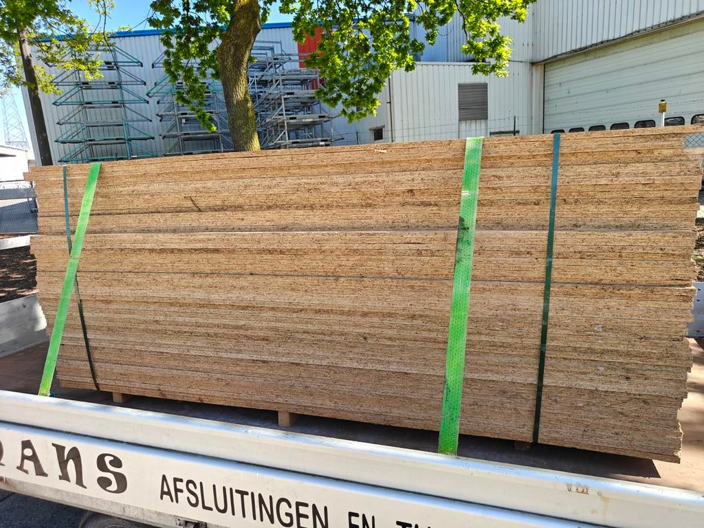 Osb platen 2.44 x 1.22 x 18mm, Doe-het-zelf en Bouw, Ophalen