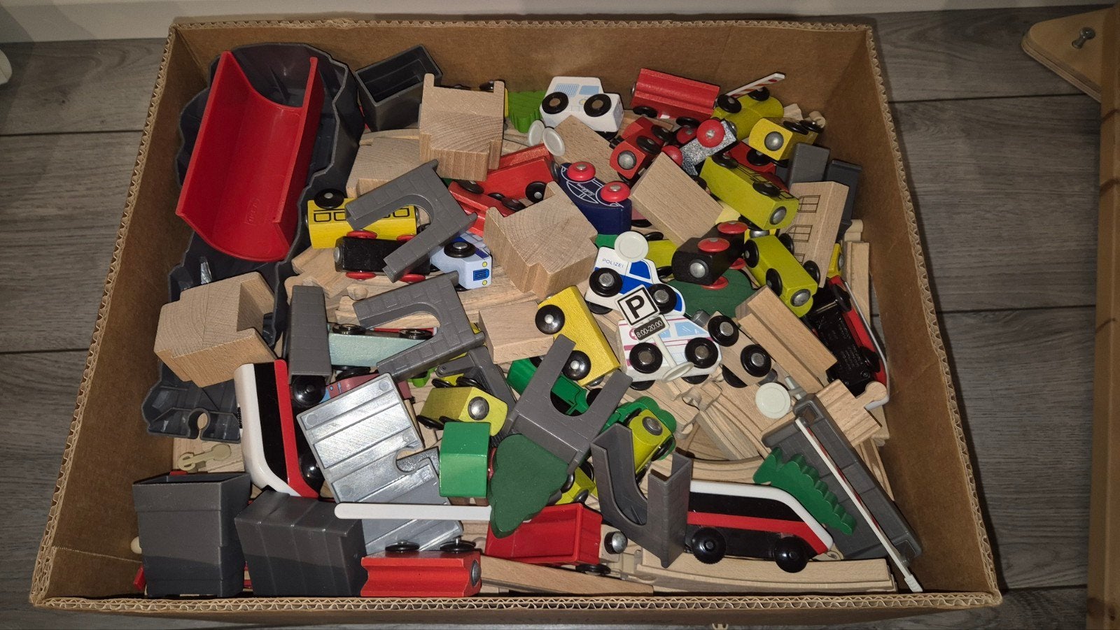Houten trein, Kinderen en Baby's, Speelgoed | Houten speelgoed, Ophalen