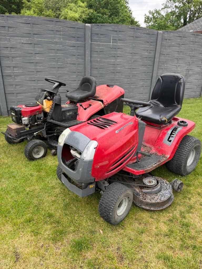 2 zitmaaiers 20 pk 18 pk, Tuin en Terras, Ophalen of Verzenden, Gebruikt