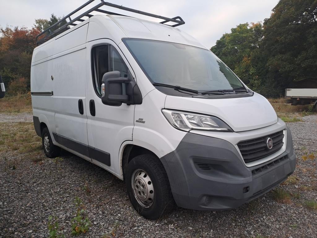 FIAT DUCATO  2.0 HDI 10/2015  Moteur cassé ne démarre pas., Auto's, Voorwielaandrijving, Stof, 4 cilinders, Wit