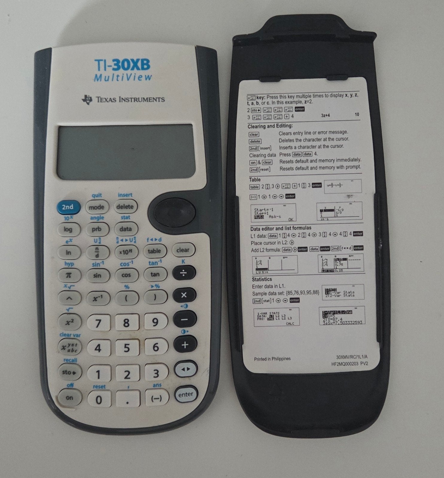Texas Instruments TI-30XB rekenmachine, Ophalen of Verzenden