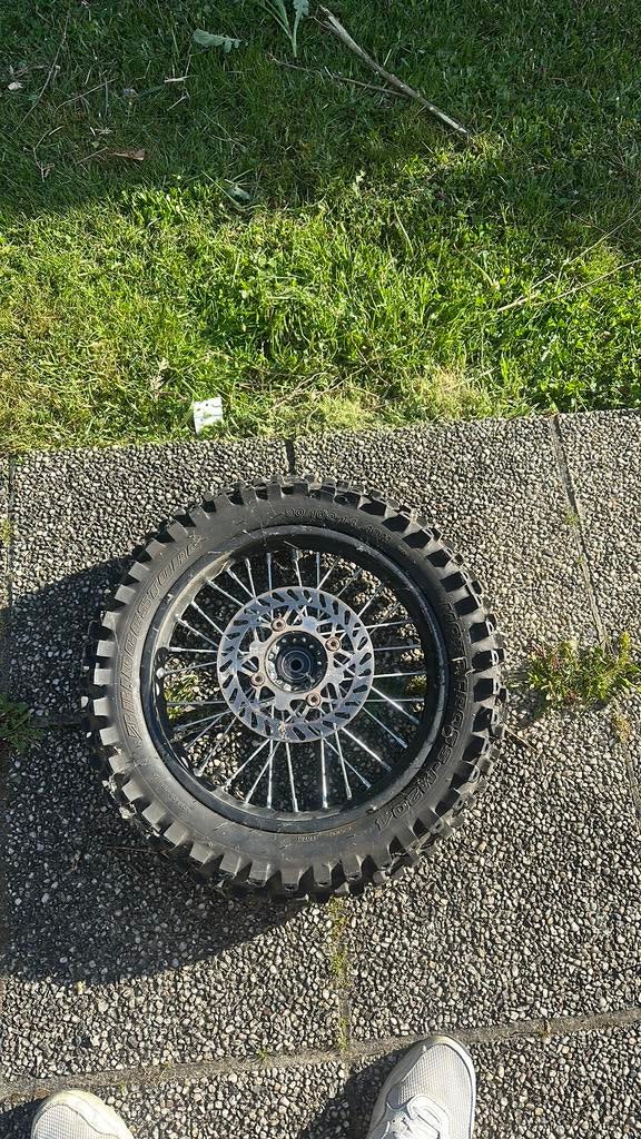 Pitbike achterwiel, Ophalen, Gebruikt