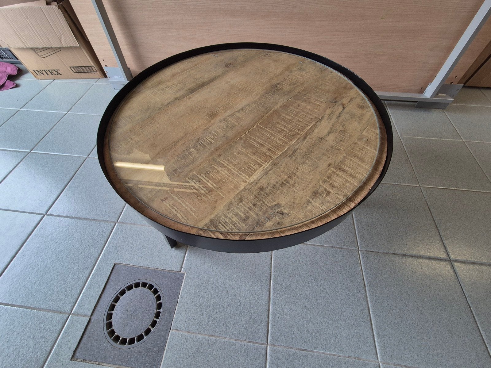 Salontafel rond 74cm, Huis en Inrichting, Tafels | Salontafels, Ophalen
