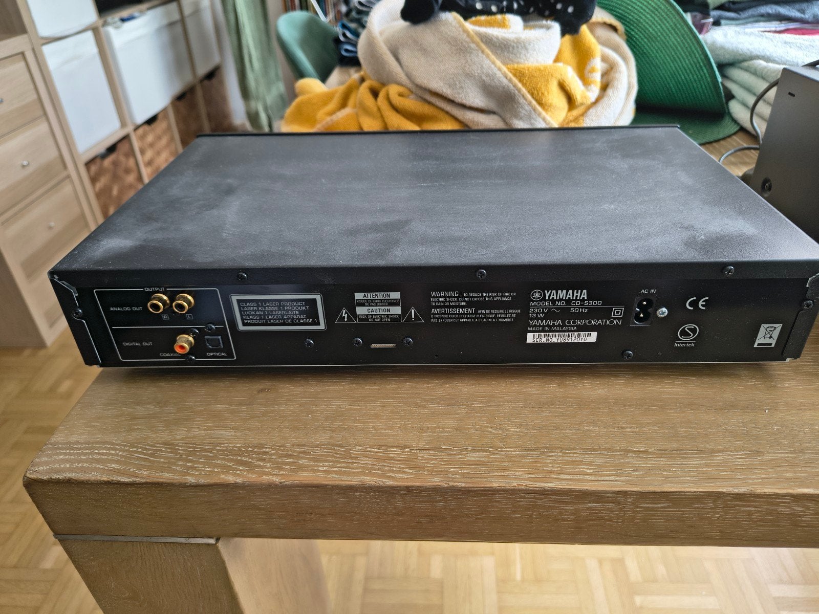 Cd speler yamaha, Ophalen