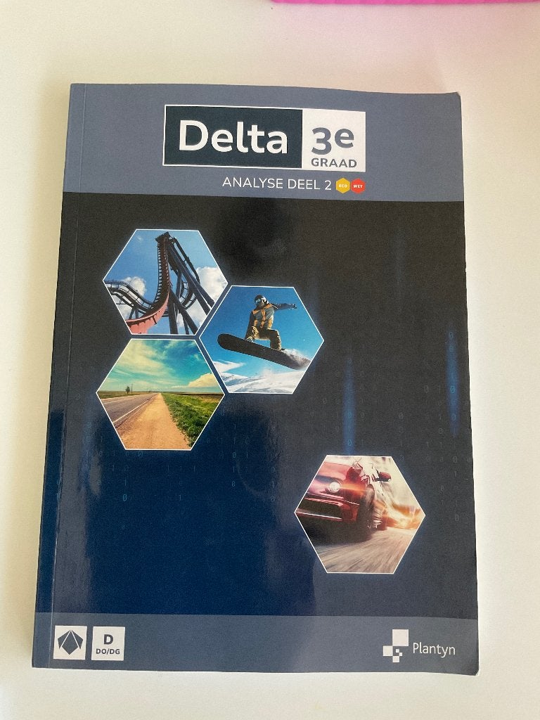 Delta3egraad analyse deel 2, Plantyn, Comme neuf, Enlèvement, Secondaire