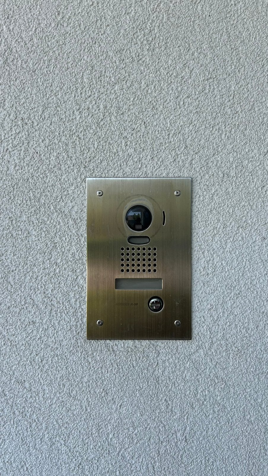 Aiphone deurbel, Huis en Inrichting, Ophalen, Ingebouwde camera, Zo goed als nieuw, Bedraad