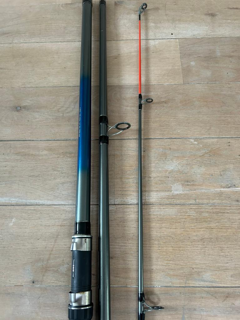 Te koop dam onliner surf 200  4.2 lang zeehengel, Watersport en Boten, Hengelsport | Zeevissen, Ophalen, Zo goed als nieuw