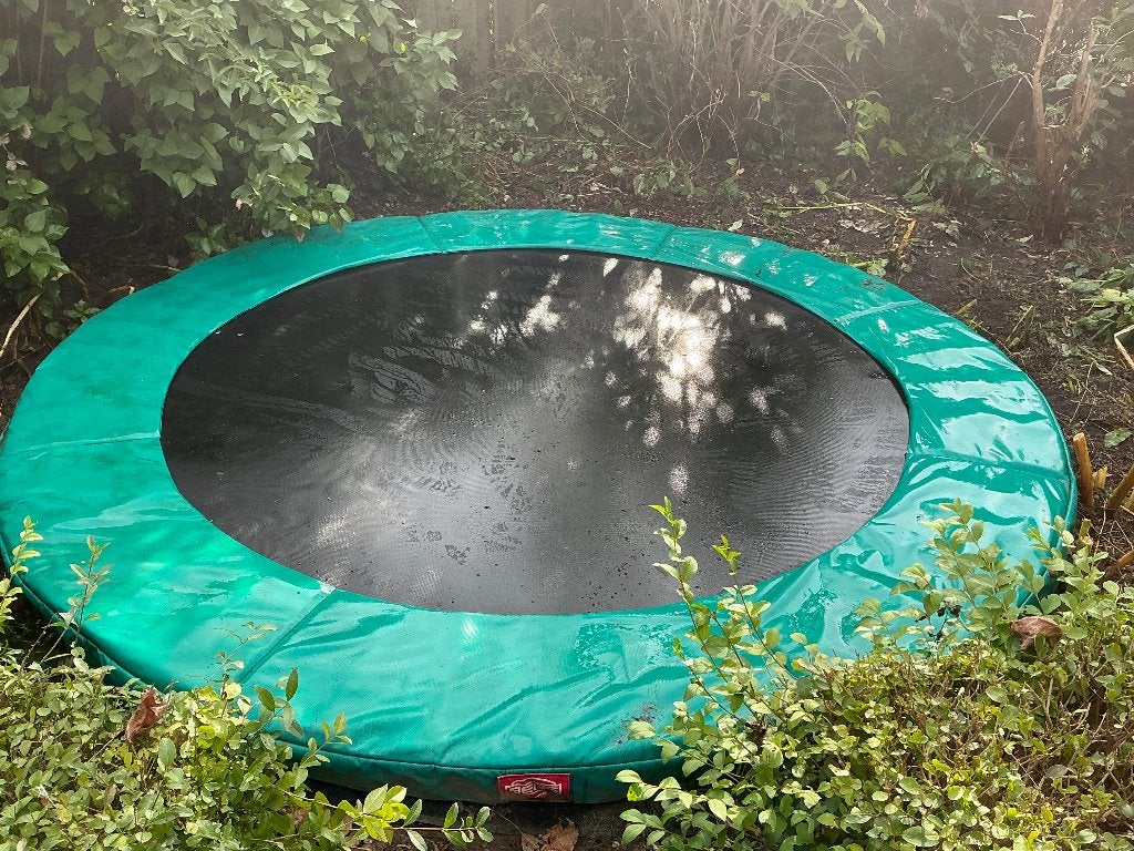 BERG inground trampoline, Kinderen en Baby's, Ophalen, Gebruikt