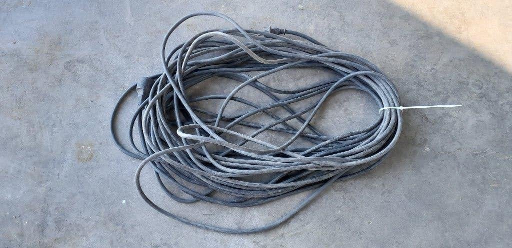 Industriële verlengkabel van 40 m lang, Ophalen, Gebruikt, ?, Kabel of Snoer