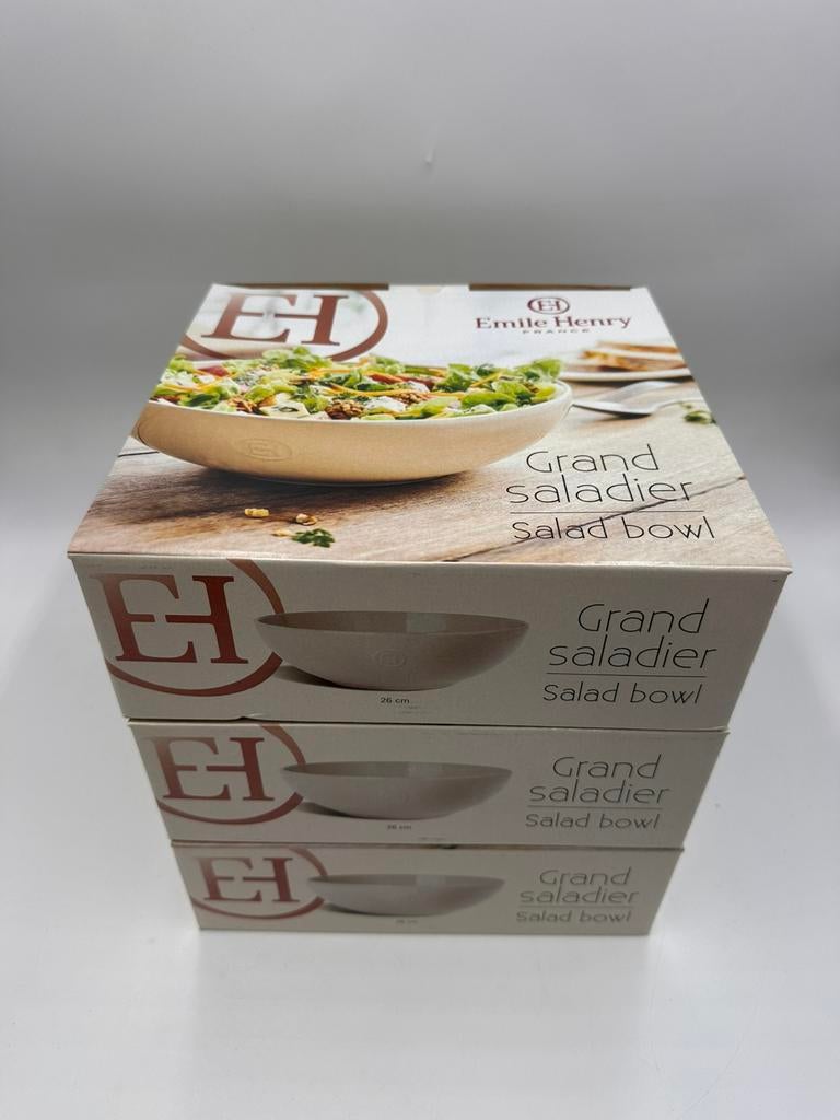 Saladiers emile henry, Huis en Inrichting, Keuken | Servies, Ophalen of Verzenden, Zo goed als nieuw