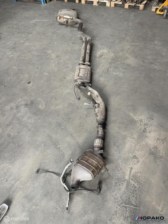 Uitlaat (compleet) BMW E60 E61 535D M57D30 306D4, Gebruikt, Ophalen of Verzenden