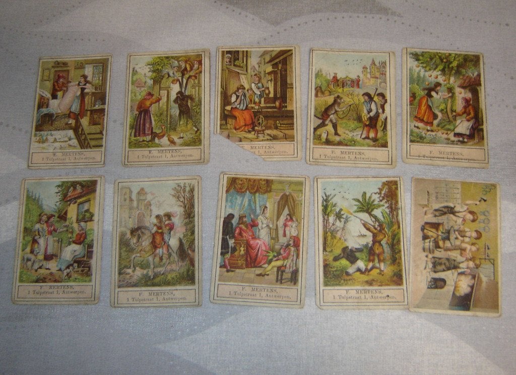 Chromos In Den Goeden Koop Antwerpen 10st, Gebruikt, Verzenden, Voor 1940, Prent