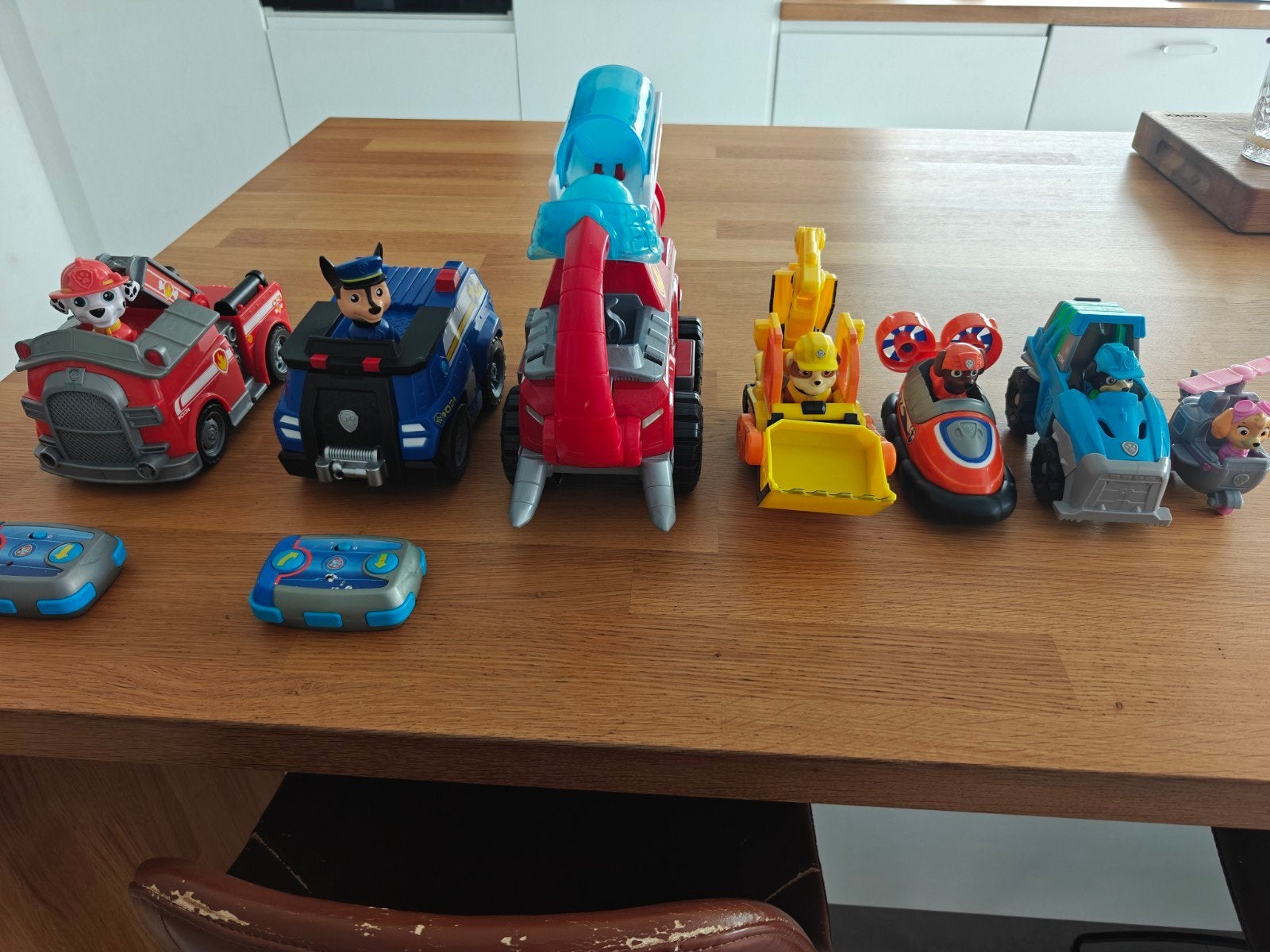 auto's Paw Patrol, Kinderen en Baby's, Ophalen, Zo goed als nieuw, Afstandsbediening