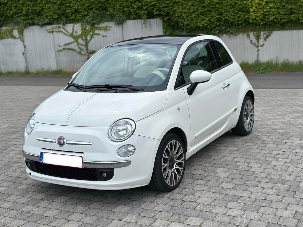 Fiat 500 1.2i-Toit Panoramique Prête à immatriculé -Clim, Autos, Achat, Toit panoramique, Particulier, Essence