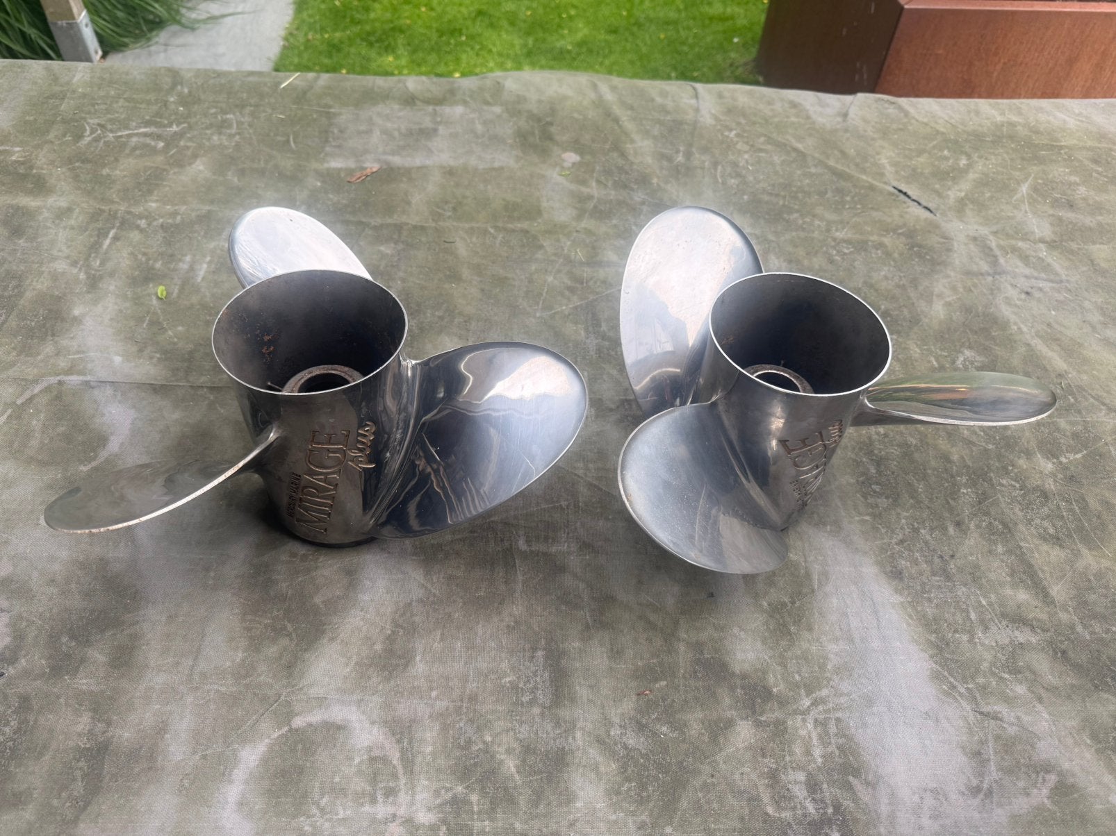 Mercury propellers Mirage plus 21P set, Ophalen of Verzenden, Zo goed als nieuw