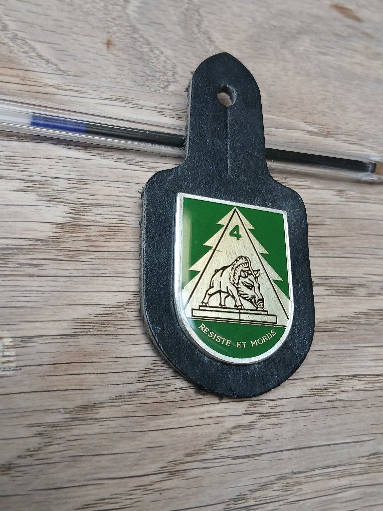 breloque 4 regiment chasseurs ardennais, Collections, Objets militaires | Général, Enlèvement ou Envoi, Armée de terre, Emblème ou Badge