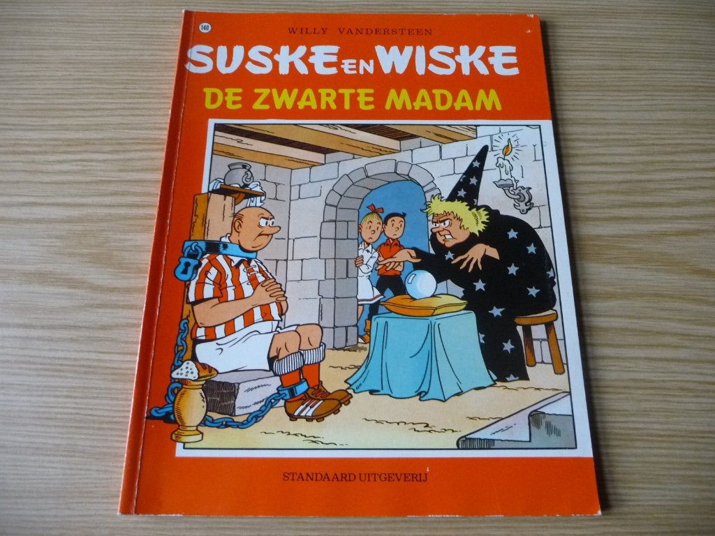 Suske & Wiske 140. De zwarte madam 1994 €3, Boeken, Willy Vandersteen, Eén stripboek, Ophalen of Verzenden, Zo goed als nieuw