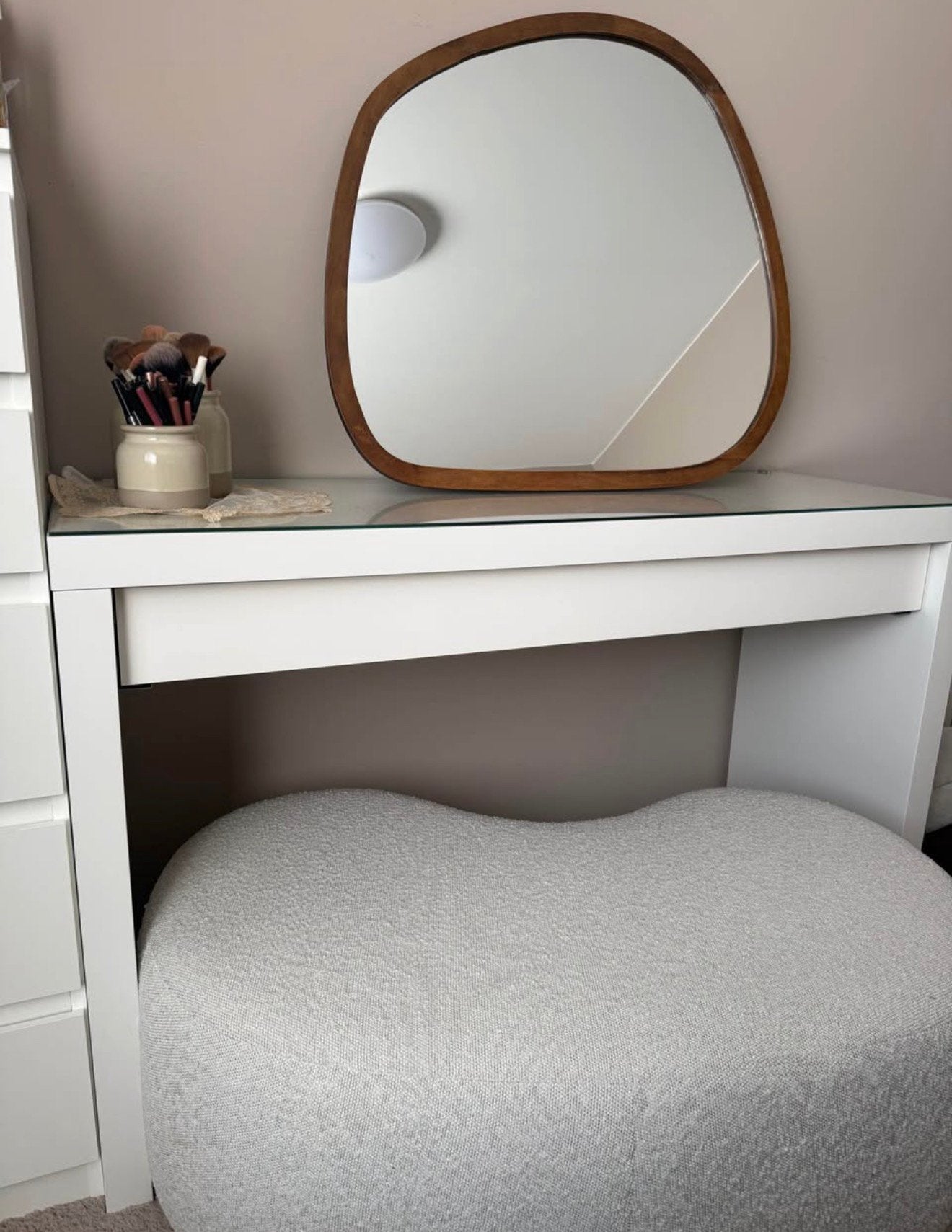 Table de maquillage avec tiroir., Enlèvement, Comme neuf