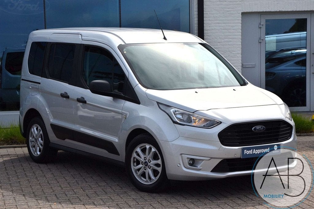 Ford Tourneo Connect EcoBoost Trend (bj 2019), Auto's, Ford, Stof, Gebruikt, Electronic Stability Program (ESP), Zilver of Grijs