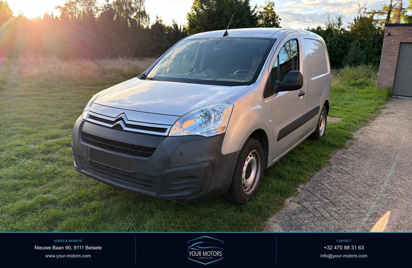 Citroen Berlingo 1.6 L1 BlueHDi Club, Autos, Argent ou Gris, Entreprise, Diesel, 55 kW