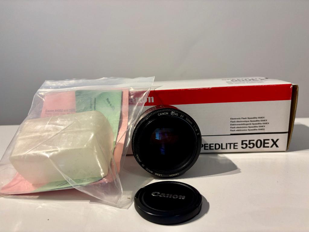 Lot Canon, Audio, Tv en Foto, Foto | Flitsers, Ophalen, Gebruikt, Canon, Kantelbaar