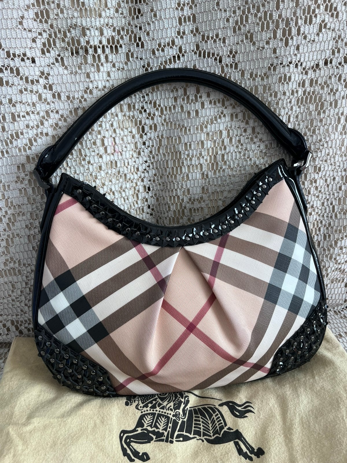 BURBERRY tas als nieuw, Ophalen of Verzenden, Zo goed als nieuw