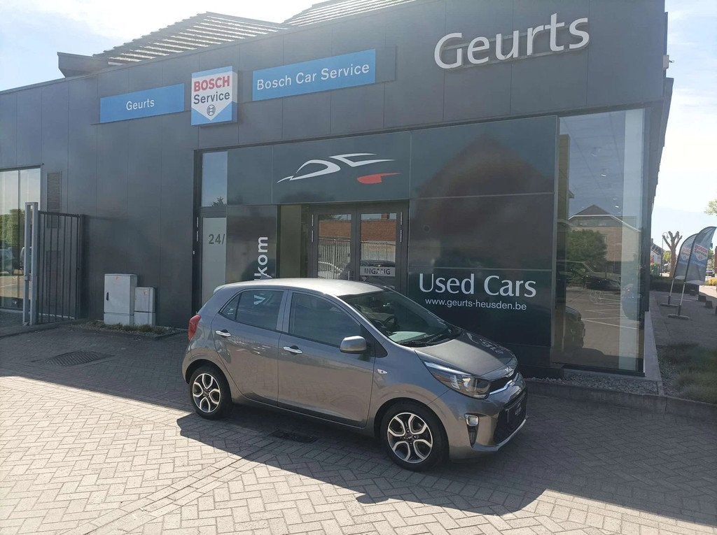 Kia Picanto 1.0 Automaat/Android/Camera/Parkeerhulp/Navigati, Automaat, Stof, Gebruikt, Bedrijf