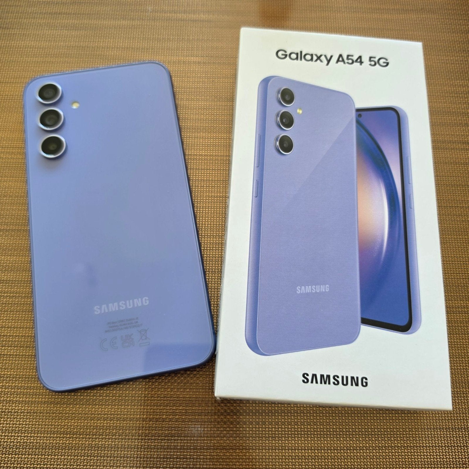 Samsung A54 5G, Enlèvement