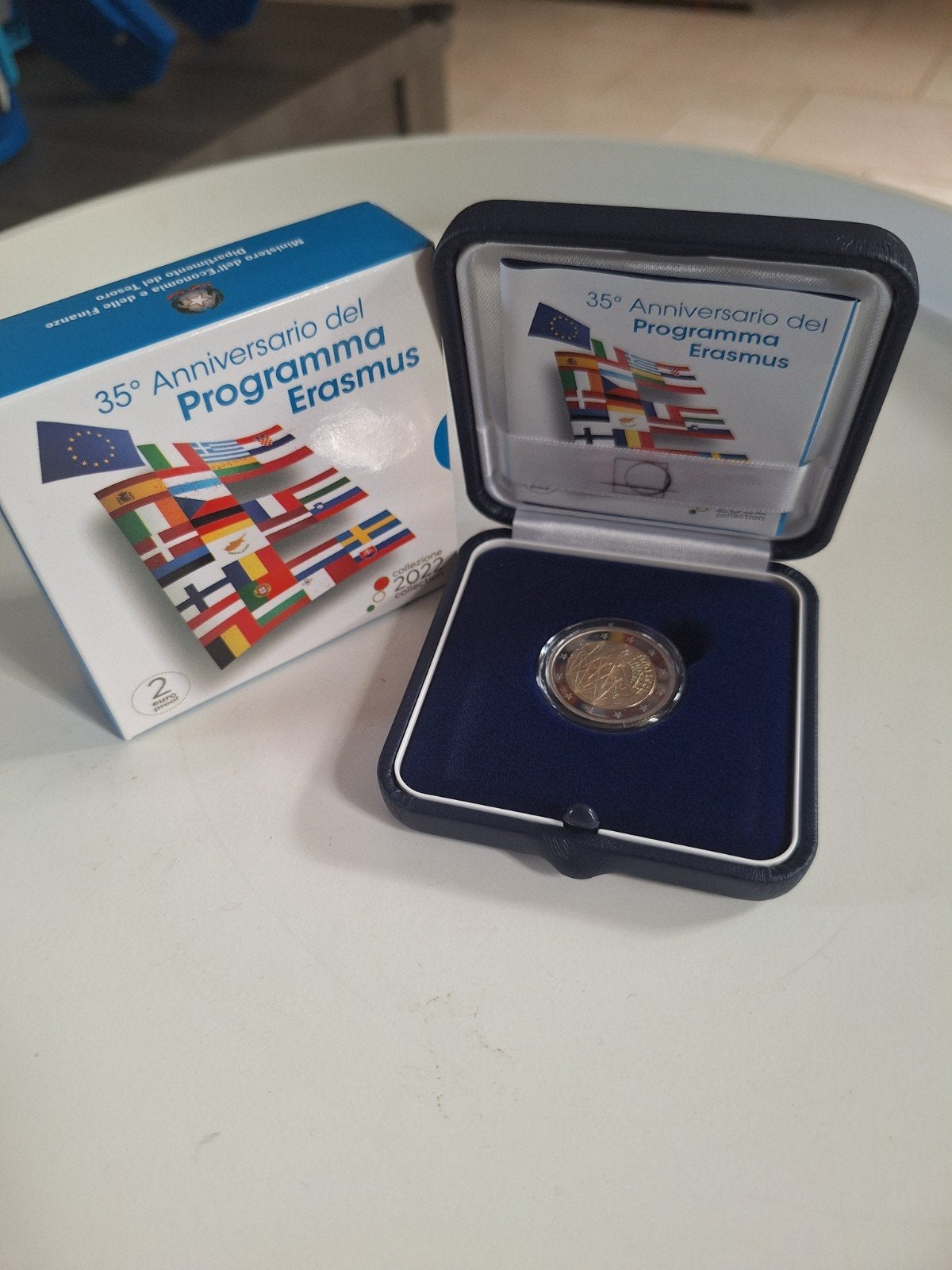 €2 Proof Italië- Erasmus 2022, Ophalen of Verzenden, Italië