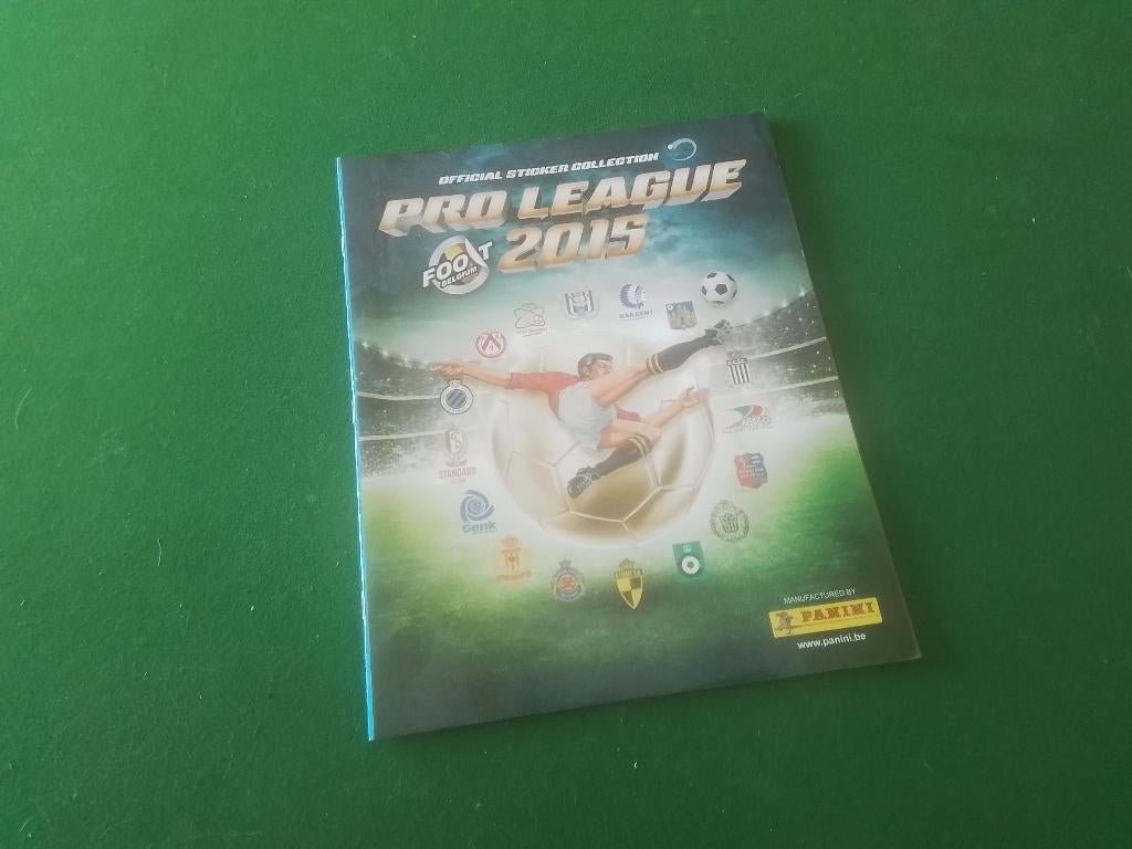 Panini album vide football pro league, Verzamelen, Stickers, Ophalen, Zo goed als nieuw