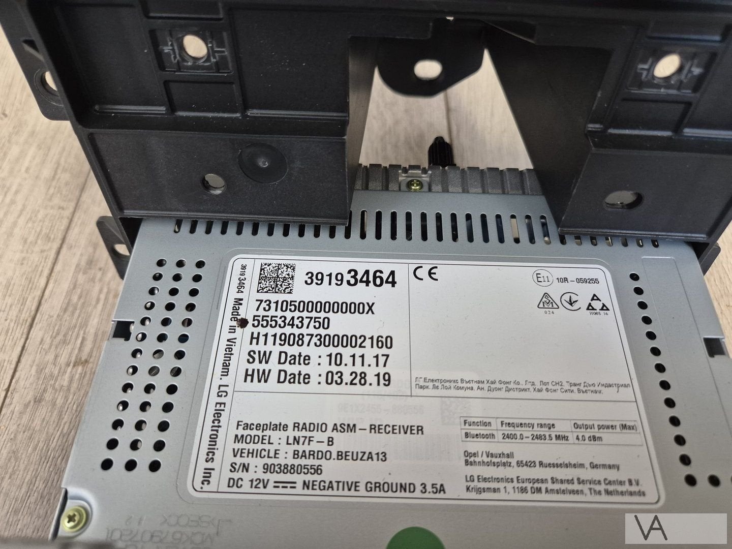 Opel Corsa E 2014 - 2019 navigatie module display 39193464, Auto-onderdelen, Gebruikt, -, -, Opel