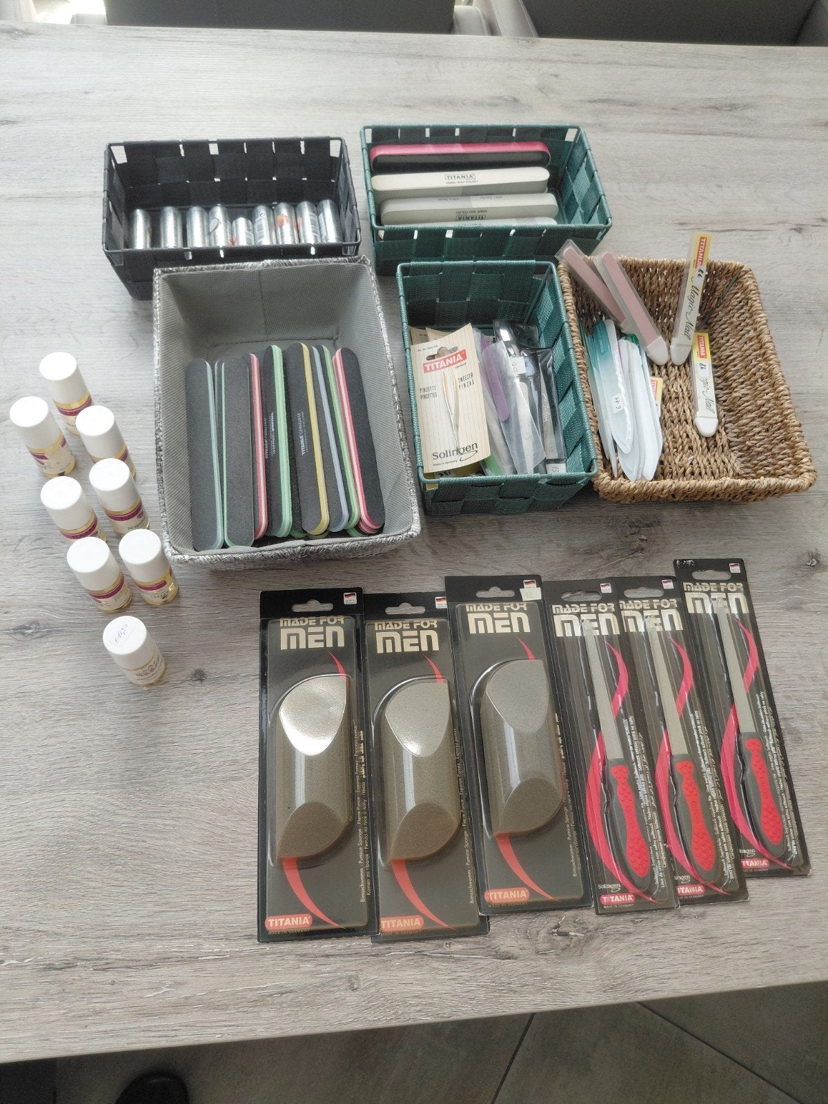 Rest pedicure stock produkten, Ophalen