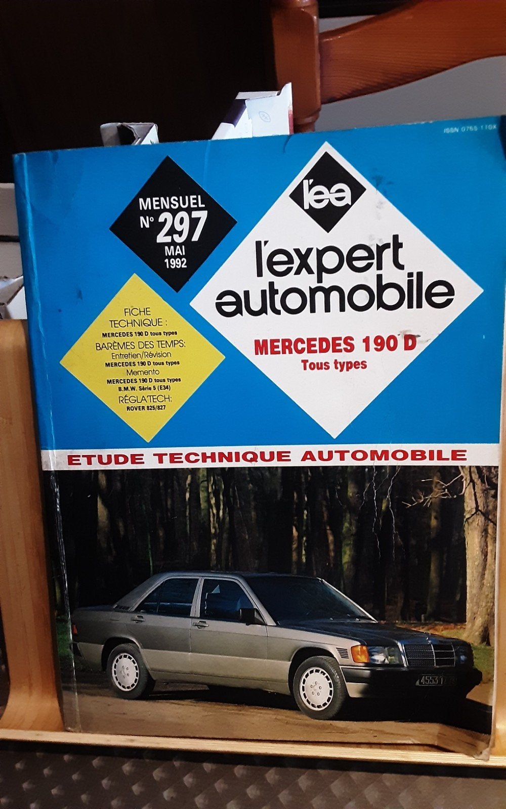 Mercedes-Benz 190 l expert automobille, Boeken, Auto's | Boeken, Ophalen of Verzenden, Mercedes