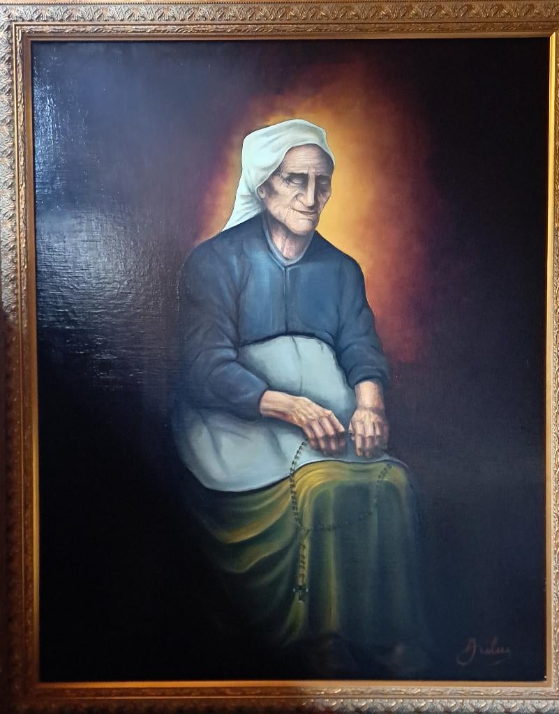 Schilderij "moeder" Julien Rolus, Ophalen