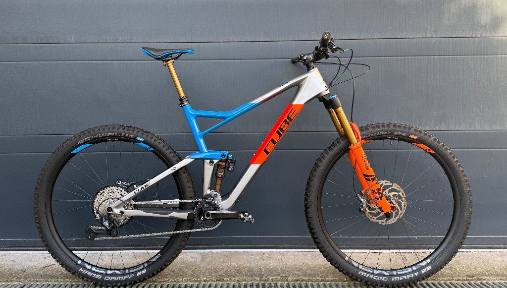 vtt cube stereo c:62 150 sl teamline, Comme neuf, Enlèvement, VTT tout suspendu, Hommes