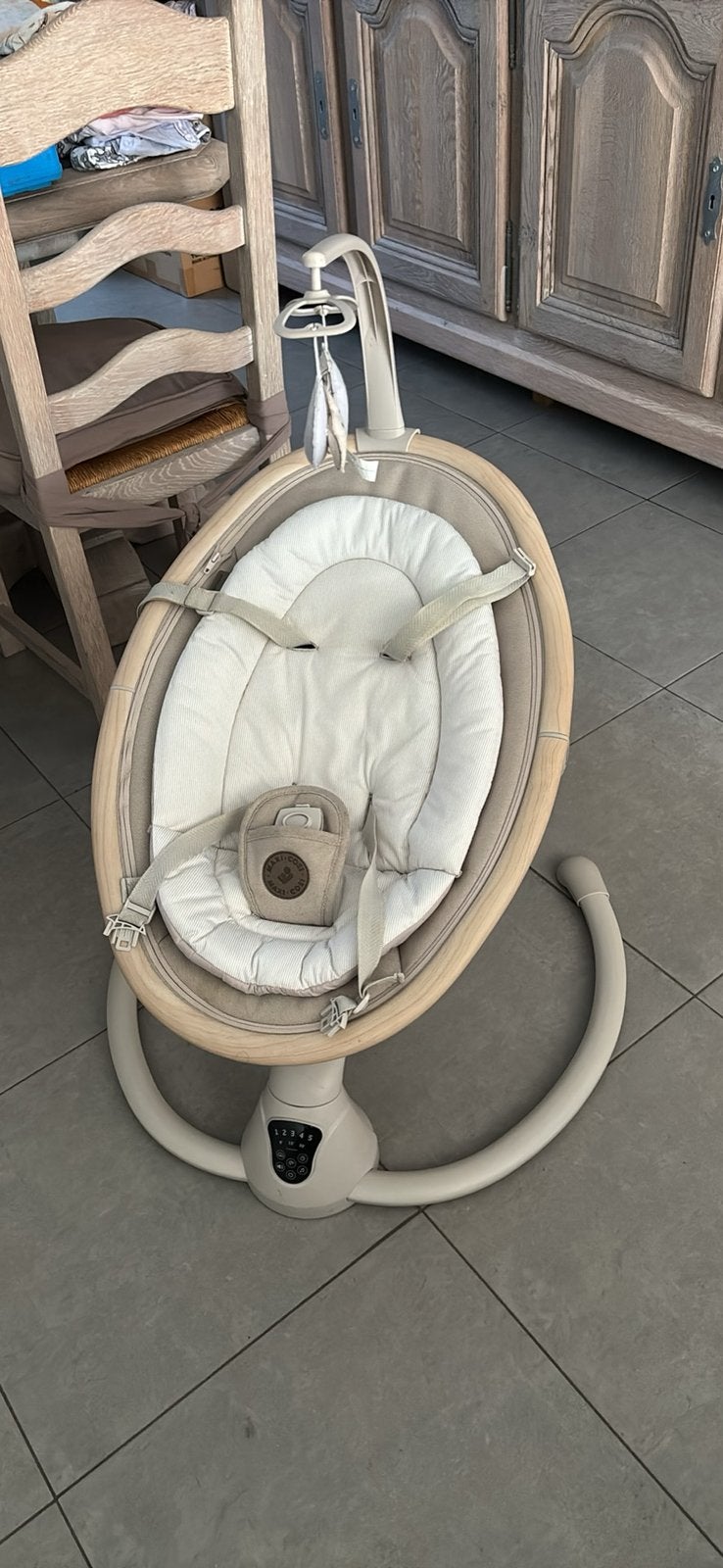 Swing relax maxi cosi, Gebruikt, Schommelstoel, Met gordel(s) of riempje(s), Ophalen