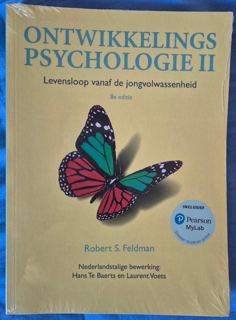 Ontwikkelingspsychologie II, Ophalen, Zo goed als nieuw, Hogeschool, Robert S. Feldman