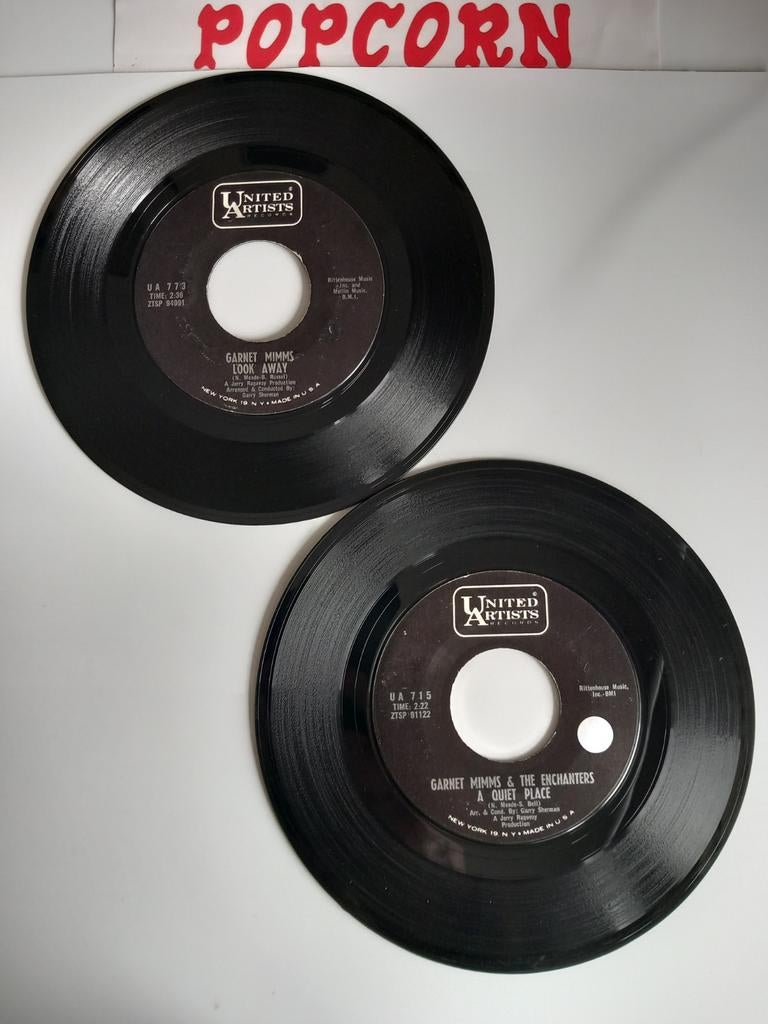 GRANET MIMMS. LOOK AWAY + A QUIET PLACE. R&B  USA 45T, Ophalen of Verzenden