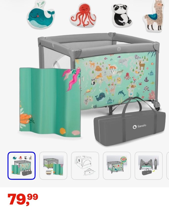 Babypark, Ophalen, Zo goed als nieuw