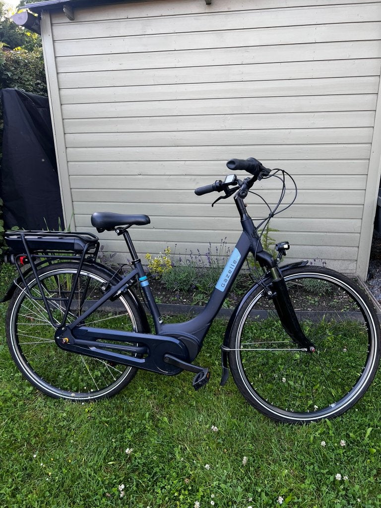 Gazelle Paris C7 elektrische fiets (slechts 250km), Ophalen, Zo goed als nieuw, 47 tot 51 cm, 50 km per accu of meer