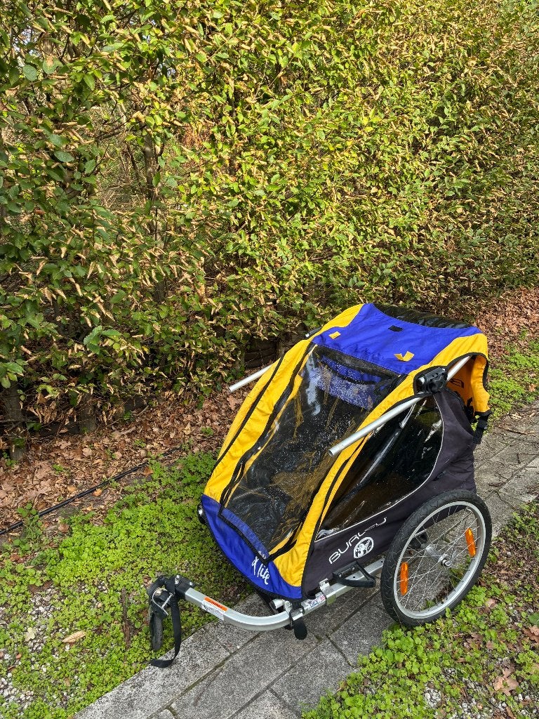 Burley D’lite fietskar, Ophalen, Gebruikt, Opvouwbaar, Burley