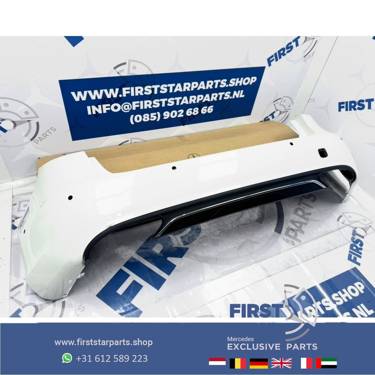 W246 B Klasse achterbumper 2012-2018 PDC MB bumper A24688513, Auto-onderdelen, Gebruikt, -, Ophalen of Verzenden, Achter