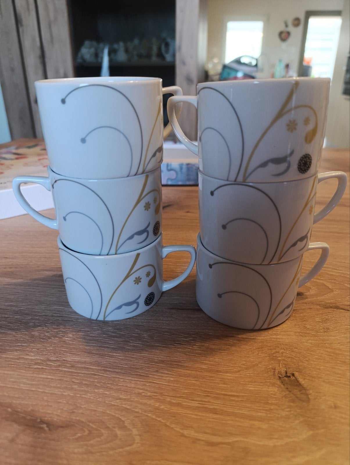 a vendre 6 tasse à café, Jardin & Terrasse, Enlèvement