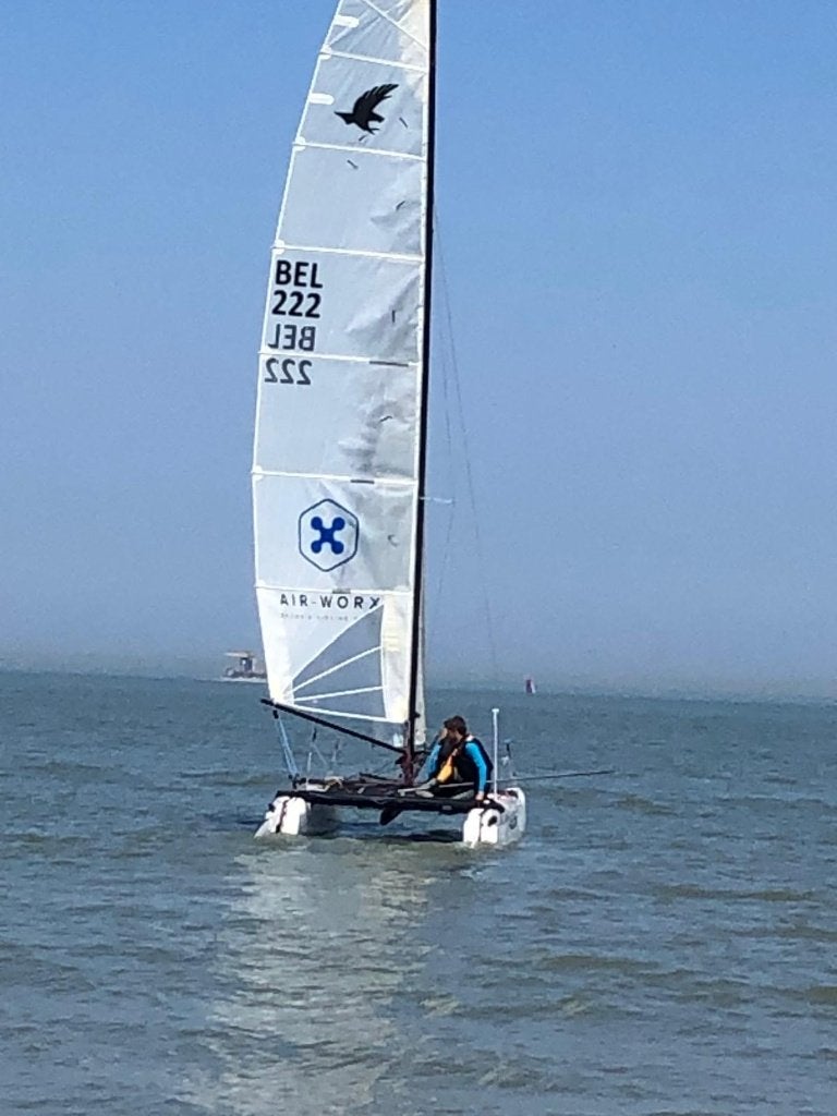 Catamaran Falcon F18, Sports nautiques & Bateaux, Enlèvement, F18, Falcon