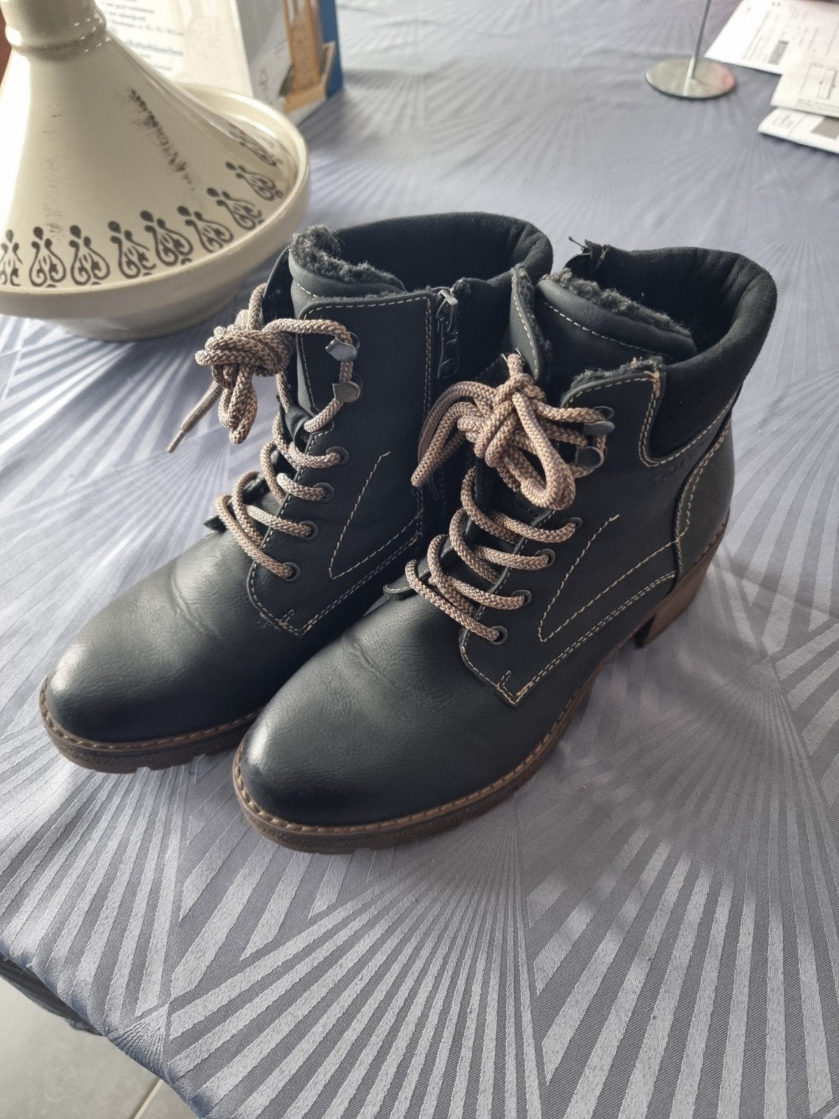 🤎✨ Tom Tailor Winterlaarzen Maat 40 | Splinternieuw  ❄️👢, Zwart, Lage of Enkellaarzen, Nieuw, Tom Tailor