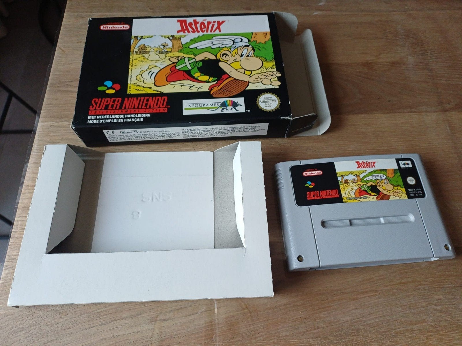 Asterix - Super Nintendo [SNES] Game, Ophalen