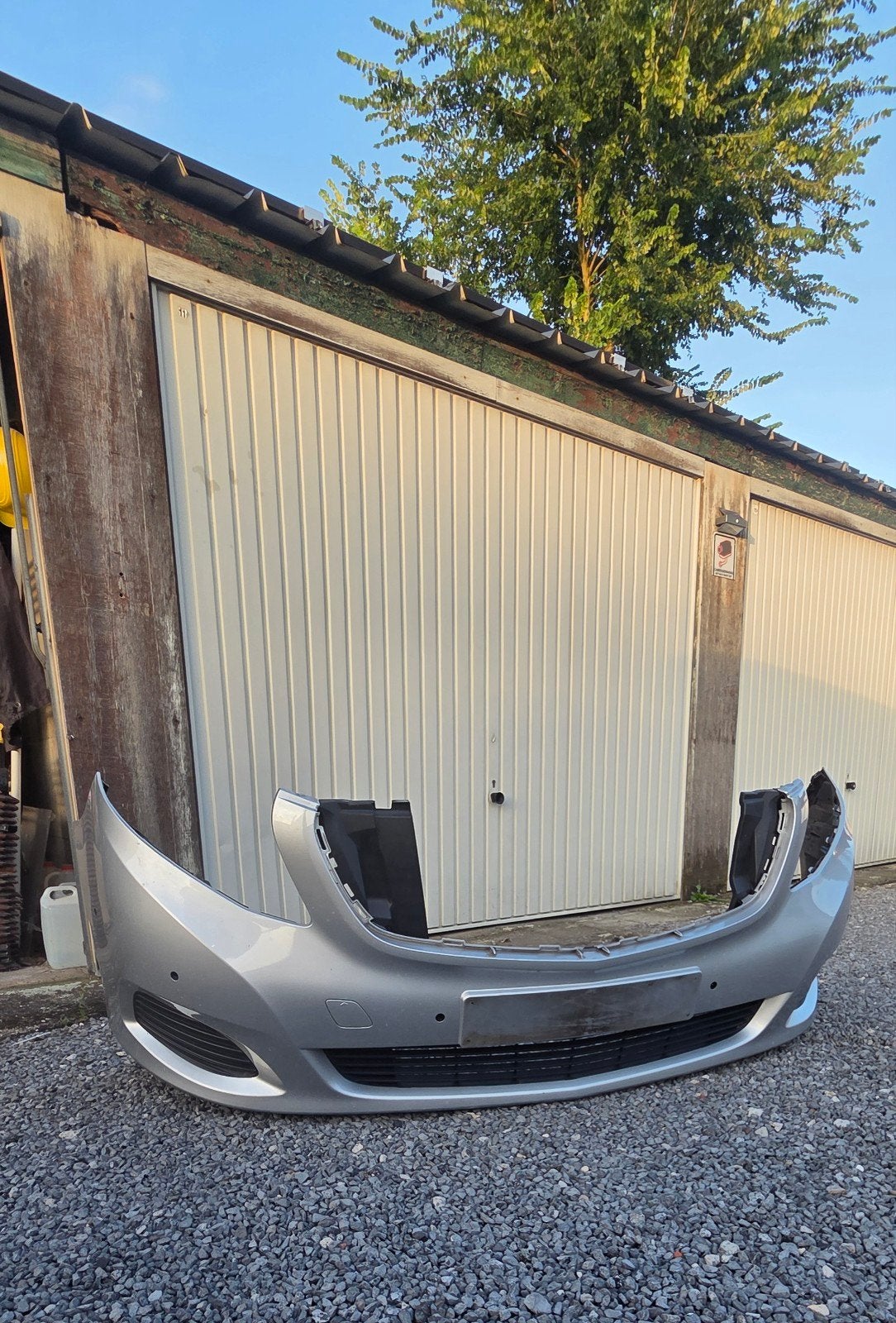 Mercedes v klasse voorbumper, Enlèvement, Avant, Pare-chocs