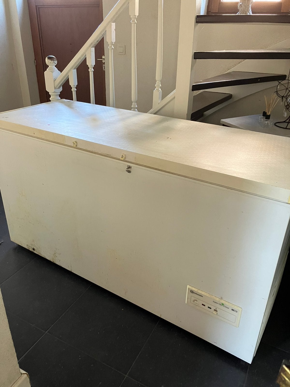 Grote diepvrieskist, Elektronische apparatuur, Vrieskist, Gebruikt, Ophalen, 85 tot 120 cm