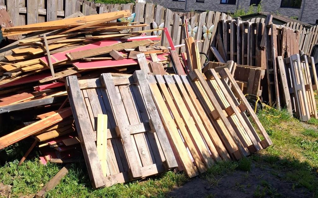 Gratis brandhout, Ophalen, Gebruikt, Overige typen, Minder dan 2 meter